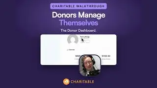 How to Use The Donor Dashboard in Charitable Pro
