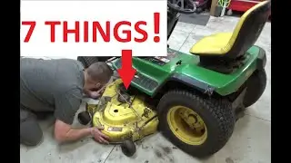 Do this to have a better Spring! Lawn Mower Maintenance