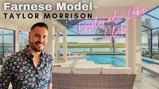 Taylor Morrison | Farnese Model | Esplanade Lake Club [VLOG]