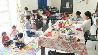 Сегодняшний урок рисования и рукоделия 👉 Удивительные рисунки / Цвета / Творчество