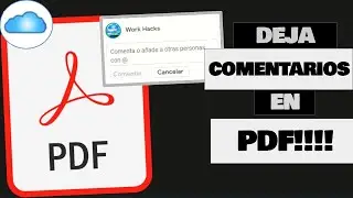 Deja comentarios en tus PDF!