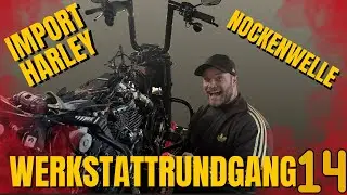 Nockenwellenumbau bei Harley Davidson Street Road King und Road Glide . Werkstatt Rundgang 