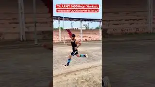 WEDNESDAY TA ARMY And RPF Constable 1600 Meter Workout 5th Week #sscgd2025 #rpfconstable2025
