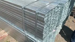 Hot dipped galvanized steel pipe inspection goods.Well surface!!!