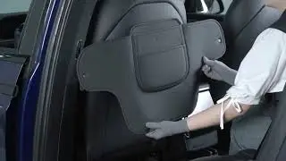 How to Install TPARTS Leather Anti Kick Seat Back Protector for Tesla Model S/X