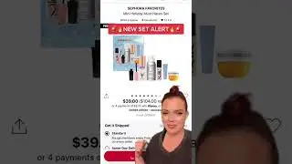 @SephoraCanada New Set Alert I&rsquo;m time for the SALE! #sephoracanada #sephorarecommendations