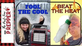 Emergency off grid heating and cooling  - you can have some control over the elements