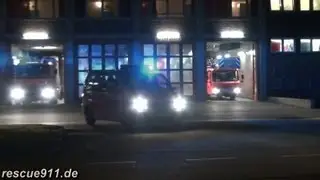Silvester an der Feuerwache Freiburg