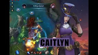 CAITLYN YORDLE SNAP TRAP VS JINX FLAME COMPERS | GAMEPLAY (BUILD & RUNES) | WILD RIFT