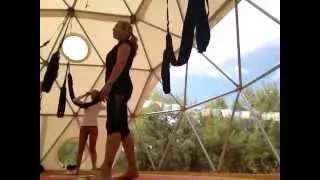 (16) AERIAL YOGA PLAY TRAINING W/ JEN HEALY