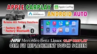 Ultimate Guide: Mercedes Benz GLC Factory CarPlay INAV PRO Lite Screen Upgrade Review