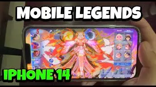 iPhone 14 iOS 16.6 Test in Mobile Legends Max Setting HandCam 2023