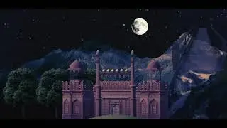 Matte painting, designing of night scene. #mattepainting #nightscene #shangla #animation #viral
