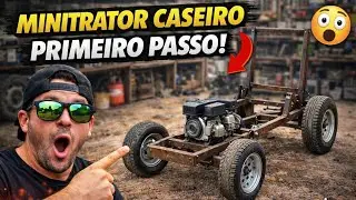Iniciando o projeto do minitrator caseiro 