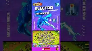 Electro Dragon is too strong 🔥 #clashofclans #supercell #bestarmy