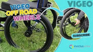 VIGEO Off Road Wheelchair Wheels