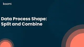 Data Process Shape: Split and Combine