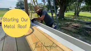 Starting Our Roof!