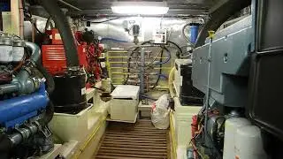 A lot going on in this DeFever engine room