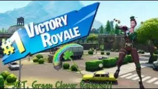 SGT. Green Clover RETURNS (Raining Doubloons emote) Gameplay Victory Royale!!