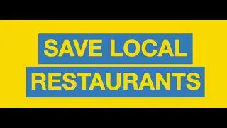 Ask Congress to Save Local Restaurants!