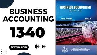 AIOU 1340 Guess Paper 2025 Code 1340 Past Papers Important Questions FA I Com