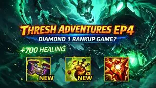Thresh Adventures EP4 &ndash; The Diamond 1 Rankup game? #thresh
