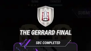 THE GERRARD FINAL! Steven Gerrard SBC MADFUT 21 OBJECTIVES [6/10]
