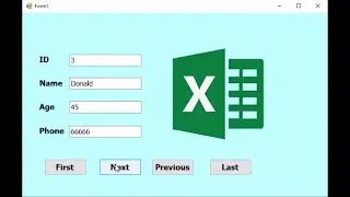 Programming in Visual Basic.Net:  Get data from Excel file and navigation Buttons in vb.net