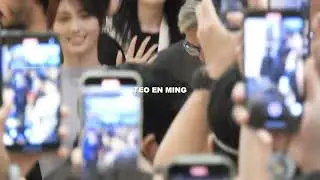 South Korean kpop girl group TWICE singer Momo at MBS Singapore on 13 Oct 2025 Monday (Nikon B700)