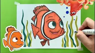 Sticker Challenge 🐠 I Drew NEMO&hellip; and Stickers Changed Everything