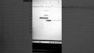 isodd in excel sheet #excel #formula
