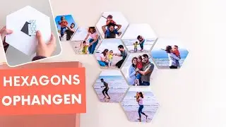 HOW TO: Hexagon foto's ophangen + review CusttomShapes