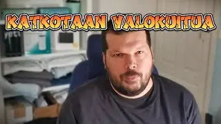 Katkotaan valokuitukaapelia lapiolla