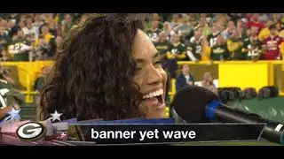 Amanda Vernon - National Anthem: MNF 2015