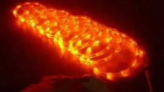 Orange & Pure White Selectable LED Rope Light Kit