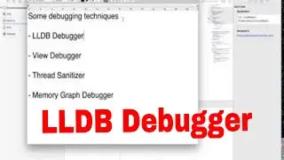 LLDB Debugger commands