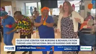 Glen Cove Center for Rehab and Nursing Celebrates National Nursing Home Week with Hawaiian Luau