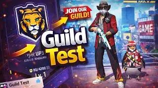 Free Fire Guild Test 🔥 Apni Skills Dikhao Aur Guild Join Karo !