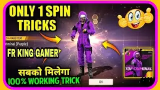NEW LUCK ROYAL PURPLE CRIMINAL EVENT ONE SPIN 100% REAL TRICK VIDEO #helpinggamer #neweventvideo