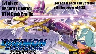 1st Place Security Control BT14 Deck Profile [seccon is back and 3x faster with the power of ACE!]