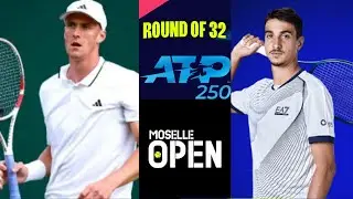 Choinski Vs Sonego | ATP Moselle Open Metz France 2025 LIVE Round Of 32 | Live Score & Match Updates