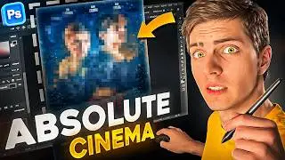 Making a HOLLYWOOD LEVEL Movie Poster in Photoshop!