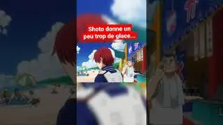 Shoto donne de la glace | My Hero Academia VF Heroes Rising #shorts