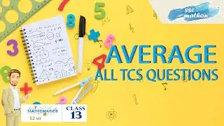 Average | Class 13 | All TCS questions | by S&sup2; sir