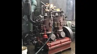 Gardner 5VT 2 Stroke Engine