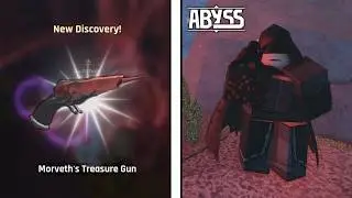 Как разблокировать пистолет Морвет с сокровищами в игре Abyss - Abyss Roblox