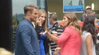 'Biggest Loser' trainers Jennifer Widerstrom & Jessie Pavelka after appearing on Today Show