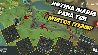 ROTINA DIÁRIA PARA TER ITENS E ARMAS SOBRANDO SEMPRE!! Last Day On Earth.