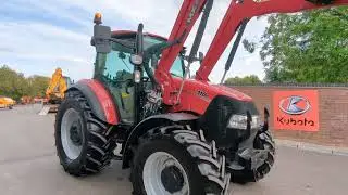 CASE 110C LOADER TRACTOR WALKAROUND